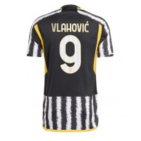Moški Nogometni dresi Juventus Dusan Vlahovic #9 Domači 2023-24 Kratek Rokav